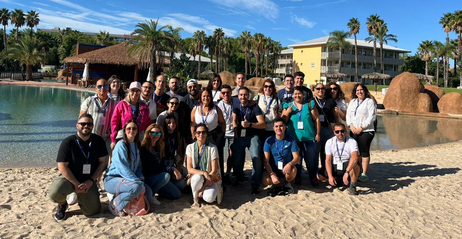 foto grupo tixalia famtrip portaventura